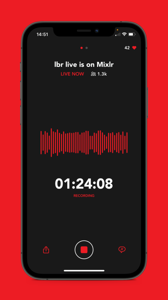 anroll is on Mixlr. Mixlr is a simple way to share live audio onli