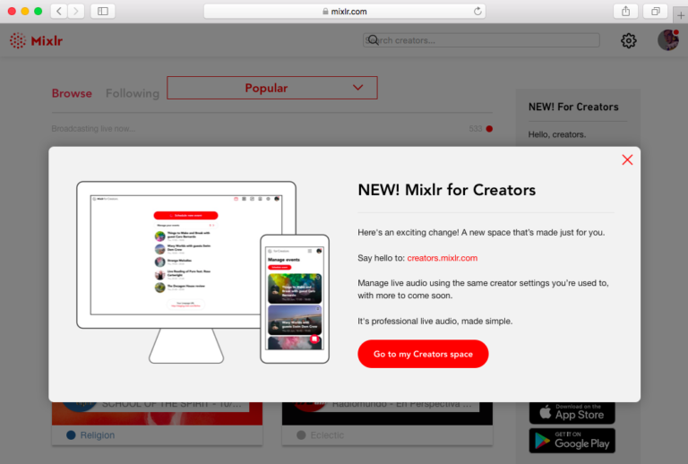 mixlr for windows 7